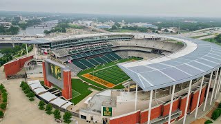Baylor University Campus - Waco - McLane Stadium - Magnolia Silo -  Balcones - Dr. Pepper