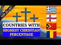Top 20 Countries With Highest Christian Percentage