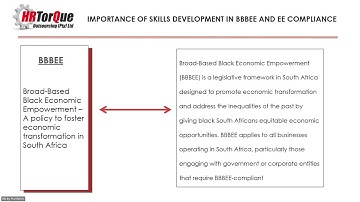 Webinar - Unlock Strategic Skills Development for BBBEE & Employment Equity Success - 26 Feb 2025