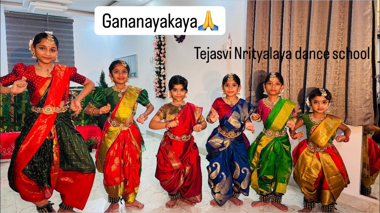 Gananayakaya - Ekadantaya Vakratundaya |Classical Dance Cover by Students of Tejasvi Nrityalaya.