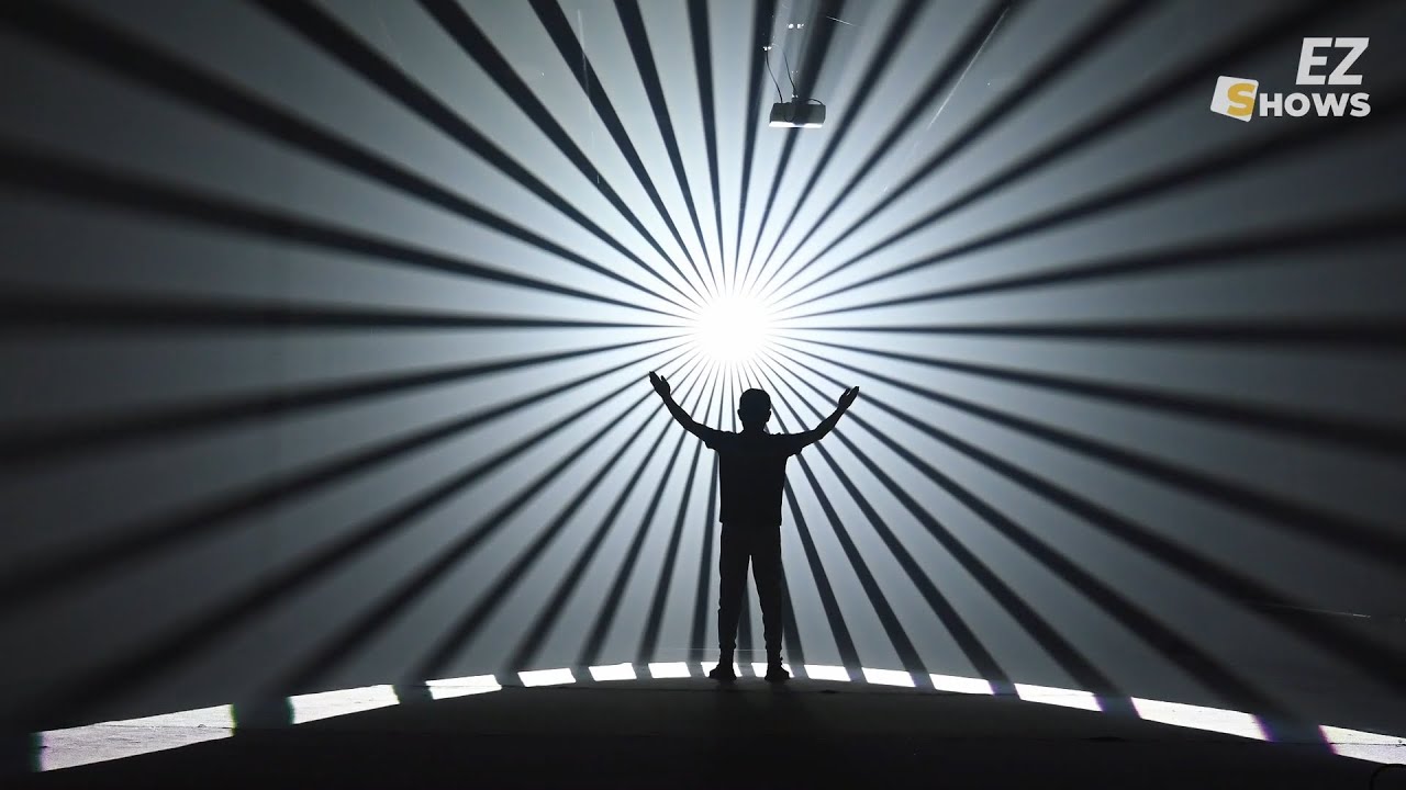 EZ Shows 1000W LED BSWF | CMY Color Mixing, Framing System, Dynamic Gobo Effects & 5-50° Zoom