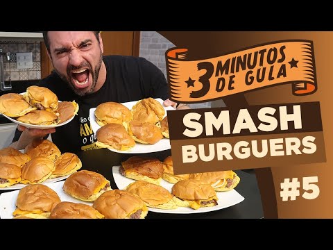 3 MINUTOS DE GULA ep #5: SMASH BURGUERS!!