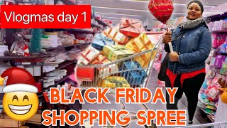 My Annual *INSANE* Black Friday Shopping Spree!\/\/vlogmas day 1 2023
