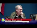 Athens City Council - January 8, 2024