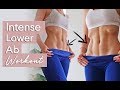 INTENSE Lower Ab Workout! | 10 Minutes (TIGHTEN YOUR ABS)