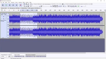 Audacity Tutorial- Remove Vocal from Songs