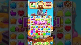 Cookie Jam Level 160 no booster [Gameplay] [normal speed | optimized for smartphones]