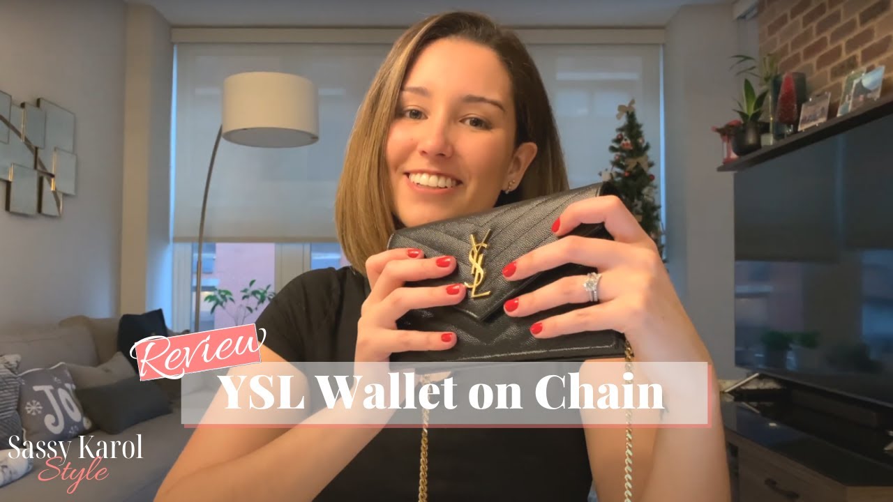 YSL Saint Laurent Wallet On Chain Bag Review - FROM LUXE WITH LOVE