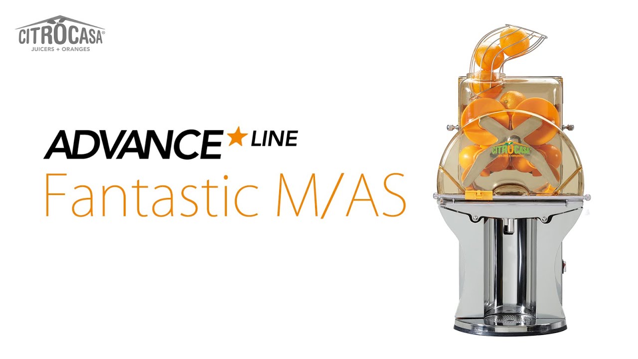 Citrocasa Fantastic M/AS Advance Citrus Juicer Plant Based Pros