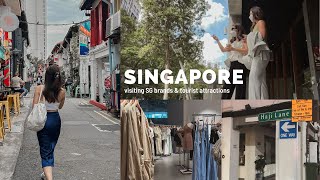 Cess Travels | Singapore 2022 🇸🇬 (part 1: shopping at Bugis &amp; Orchard, tourist attractions, hotel)