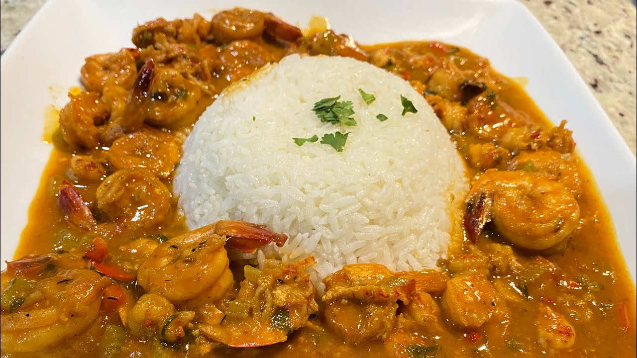 How to make the best shrimp and crawfish Etouffee’ - YouTube