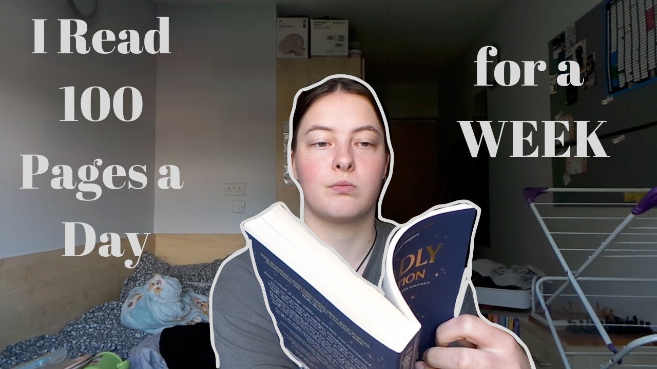 reading 100 pages for a week 📚🍂 reading vlog - YouTube