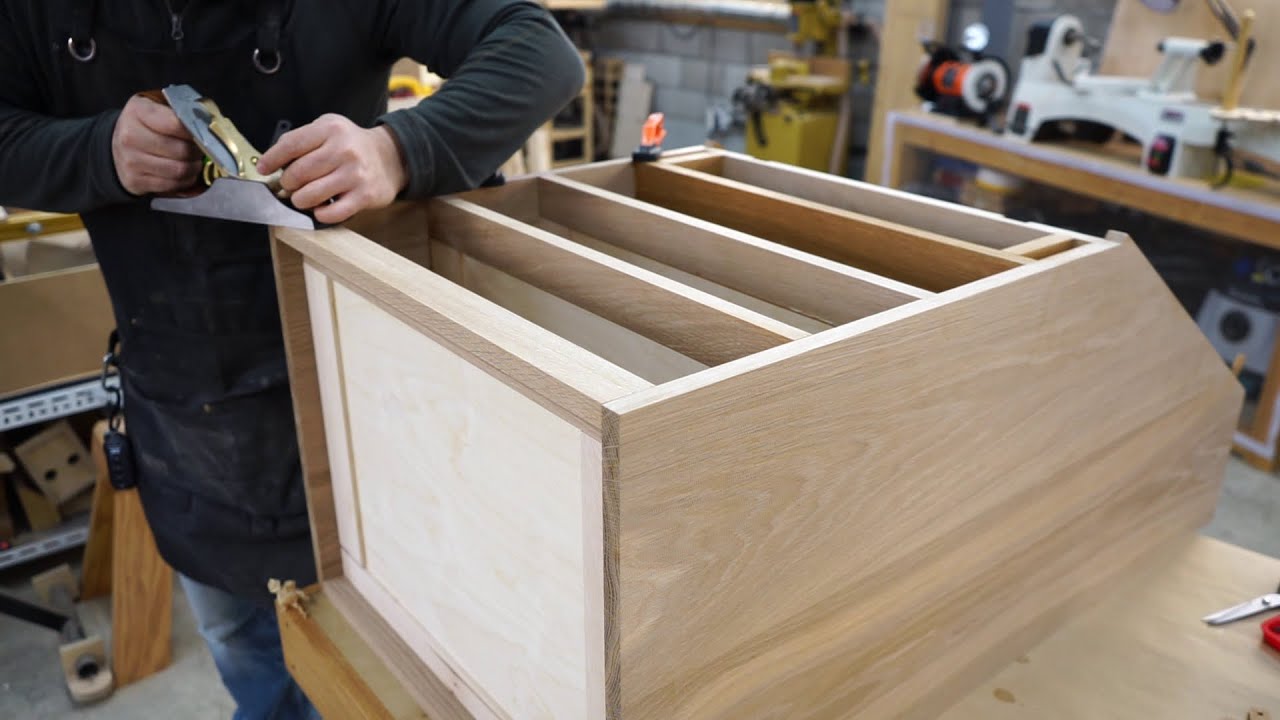 Slant front desk - part 1 : make desk body