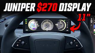 New $270 Model Y Juniper 11" Instrument Cluster Display! #tesla