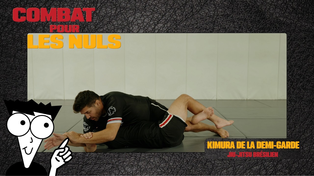 Kimura de la demi-garde - Jiu-jitsu brésilien - 08