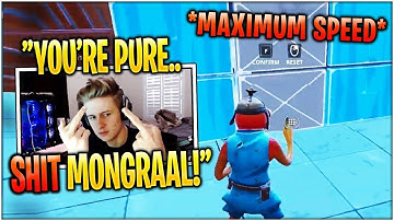 Symfuhny ROASTS Mongraal for his Edits & Shows His *MAXIMUM* Edit Speed!