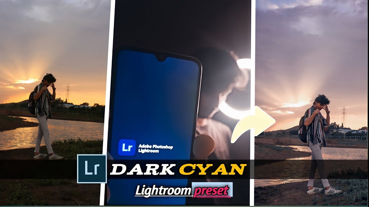 Lightroom Mobile Dark Cyan Tone Photo Retouching | Lightroom preset Download | Sahil_D_0721__