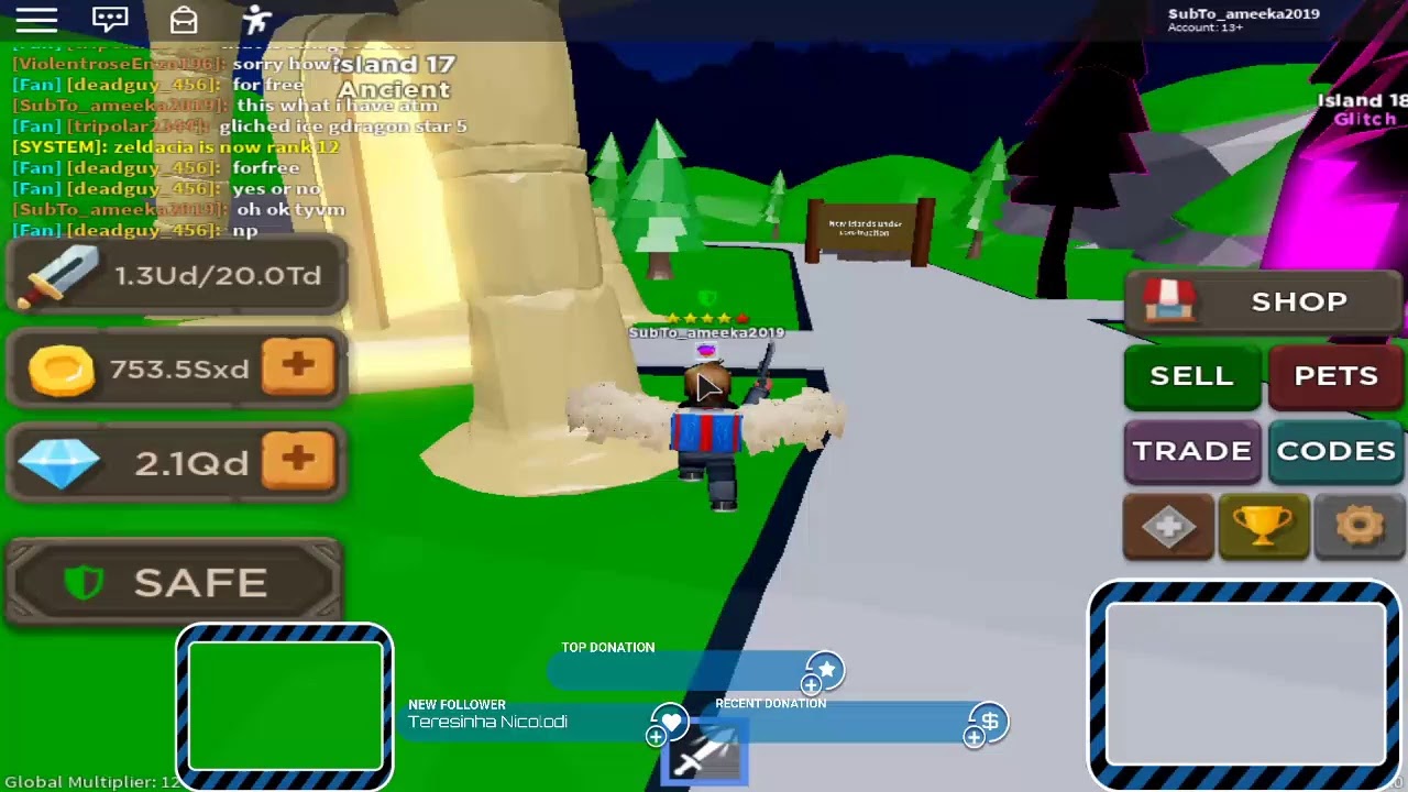 Grinding on [GLITCH] Blade Throwing Simulator.