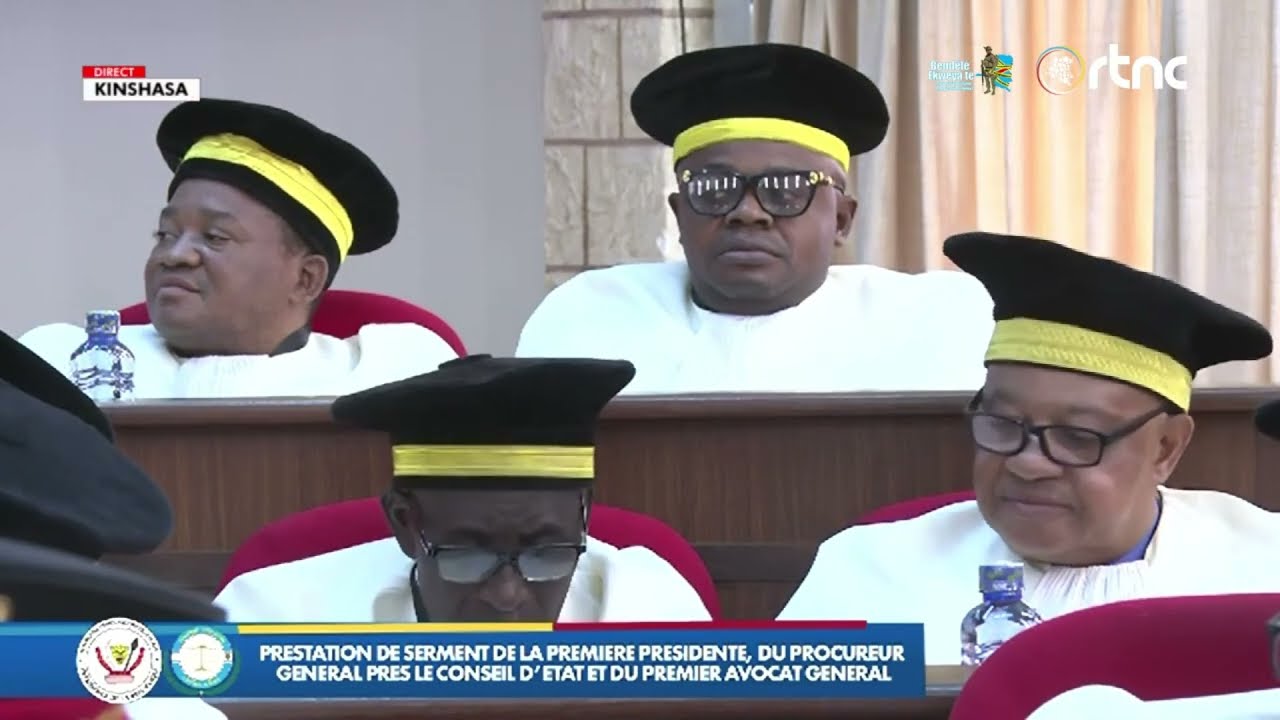 DIRECT| PRESTATION DE SERMENT DE LA PREMIERE PRESIDENTE, DU PROCUREUR GENERAL PRES LE CONSEIL D'ETAT