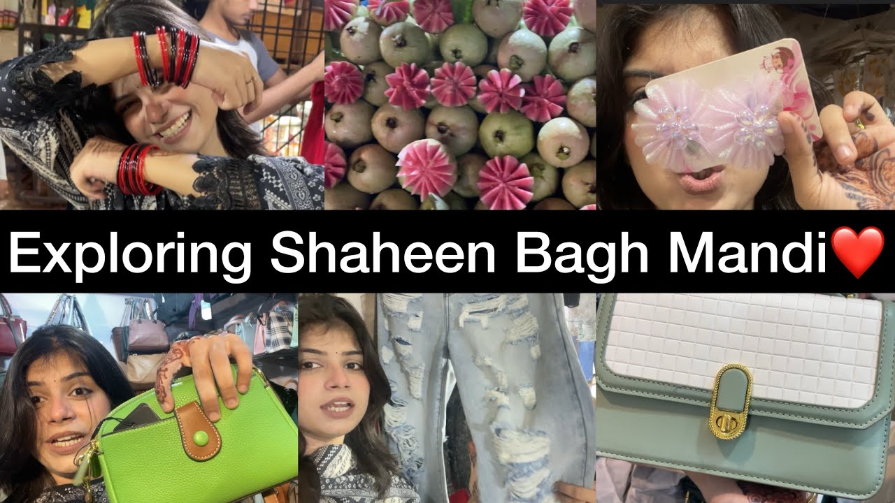 Exploring Cheap Market In Delhi||Shaheen Bagh Ka Sabse Sasta Market Mandi😱||100rs May Amazing Dress
