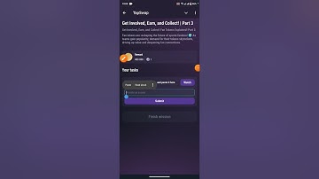 #tapswap Get Involved, Earn, and Collect! |Part 3 code?