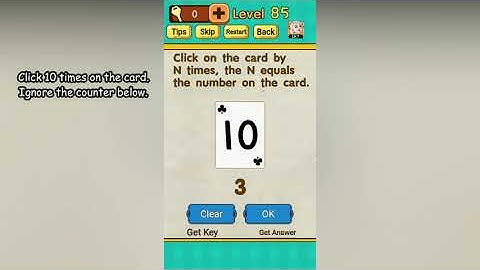 Mr Brain Level 85 Click on the card