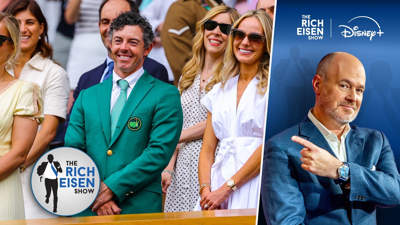 “An Absolute Flex!!!” - Rich Eisen on Rory McIlroy Wearing His Masters Green Jacket at Wimbledon