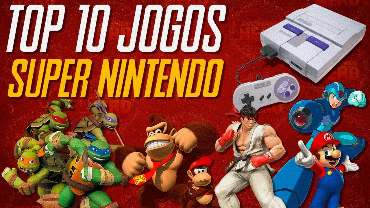 Os 10 melhores jogos da Nintendo de todos os tempos!