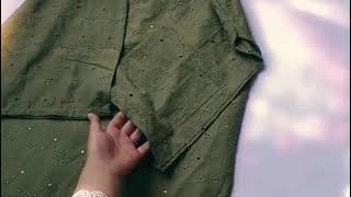 Elegant Sage Green Cotton Suit for Women 💚 | Stylish Ethnic Wear screenshot 1