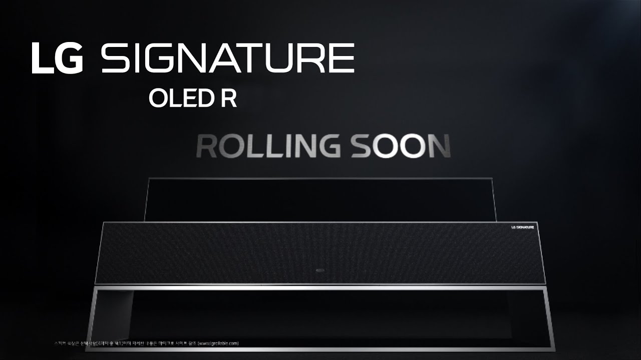 Lg Oled R Gif LG SIGNATURE OLED R - Rolling Soon 편 - YouTube
