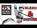 OX BRAKE Installs Hydro LHRB on my KTM | How To Mount & Bleed