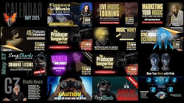 MusicAlliance.com - May Event Video Calendar