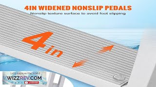 VEVOR Dock Ladder Retractable 5 Steps 350 lbs Load Capacity Aluminum Alloy