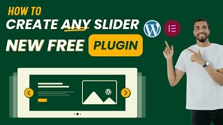 How To Create a Slider in Wordpress Elementor - How to Make A Slider in WordPress - Use Free Plugin