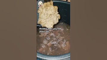 Resepi Sup Tulang Thai Simple Dan Sedap #shortsvideo #recipe