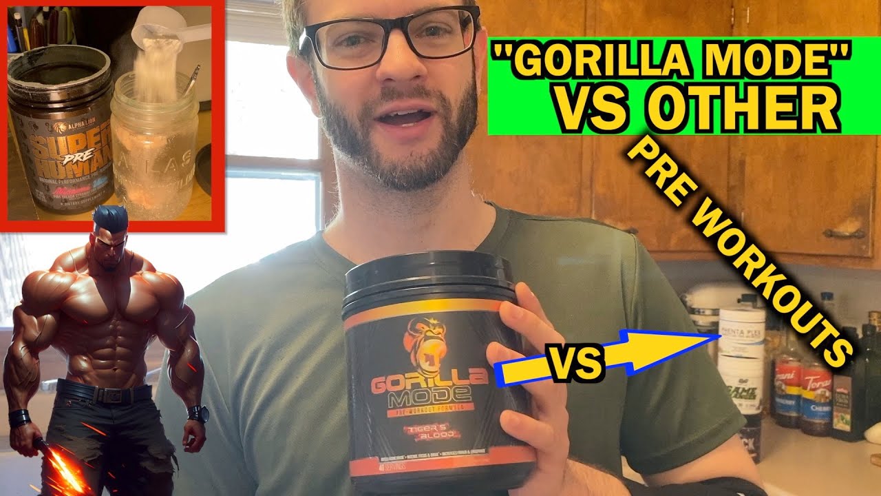 What's BETTER? than Gorilla Mode Pre Workout? pumps productivity 