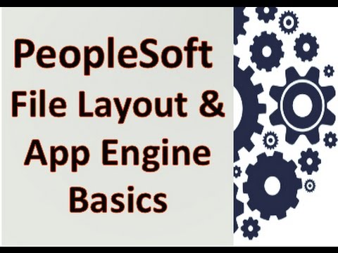 PeopleSoft File Layout and Application Engine