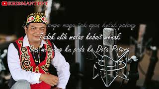 Lagu Pake Inde Apang_Krismantio (Official Video Lirik) 