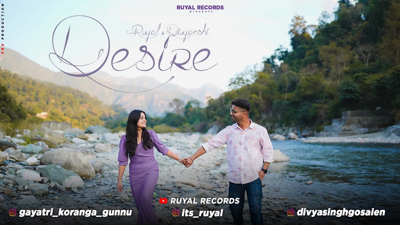 Watch Ruyal X @divyanshicreations | Desire (Official Music Video 2025) | RuyalRecords #love #music on YouTube Watch Ruyal X @divyanshicreations | Desire (Official Music Video 2025) | RuyalRecords #love #music on YouTube