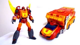 【総司令官 ロディマス コンボイ】っぽい人 キャリーをロボ→ビークルに変形レビュー DX9 Toys D06 Carry Transform  Robot → Vehicle mode