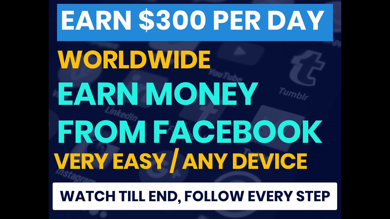 HOW TO MAKE MONEY EVERYDAY ON FACEBOOK 2020 