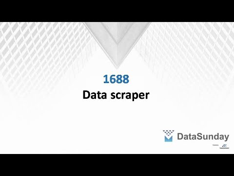 www.1688.com Data Scraper - Product, Sales