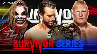 Wwe Survivor Series 2019  Theme Song We Own The Night