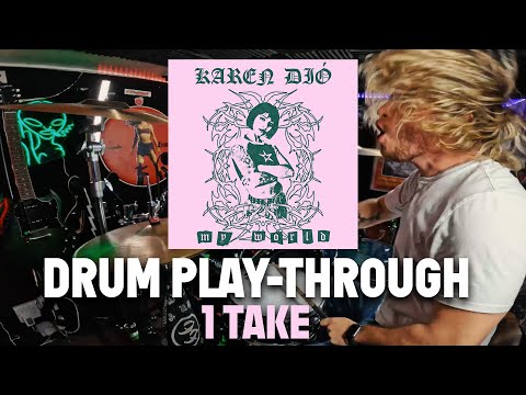 My World - Karen Dió - Full EP Drum Play-through