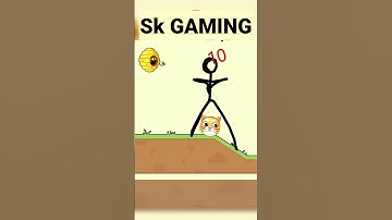 Draw 2 Save Cat 😺 from Bee 🐝 #meow