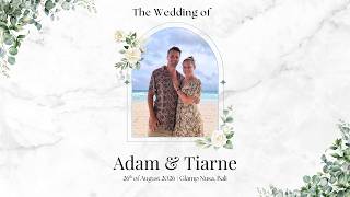The Wedding of Adam & Tiarne