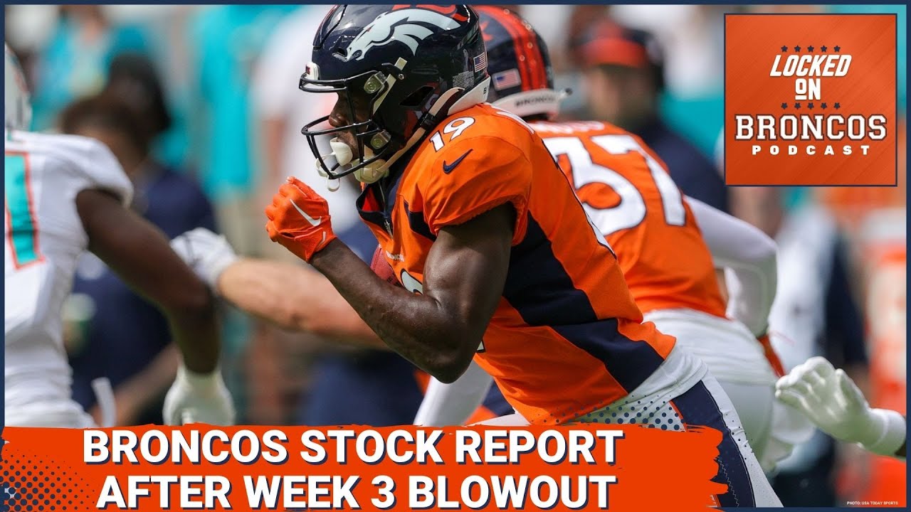 Denver Broncos Stock Up/Stock Down following historic loss to Miami ...