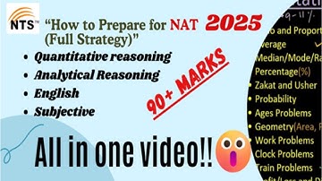 “How to Prepare for NAT Test | Complete Guide to Score High”