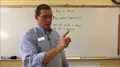 Basics of Exponential Growth & Decay - Mr. Ryan