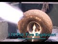 170 PSI Tire Explosion